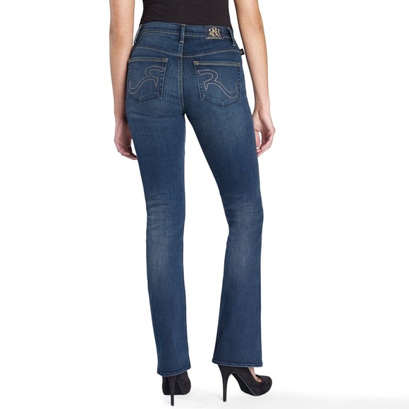 Rock & Republic Kendra Embellished Bootcut Jean - Picture 1 of 8